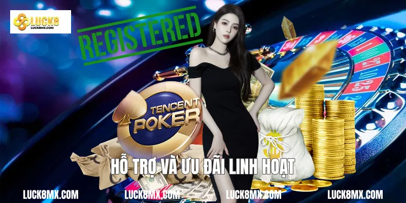 Hỗ trợ và ưu đãi linh hoạt